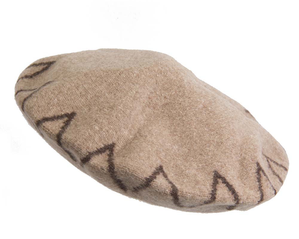 Mocca winter beret by Max Alexander-1
